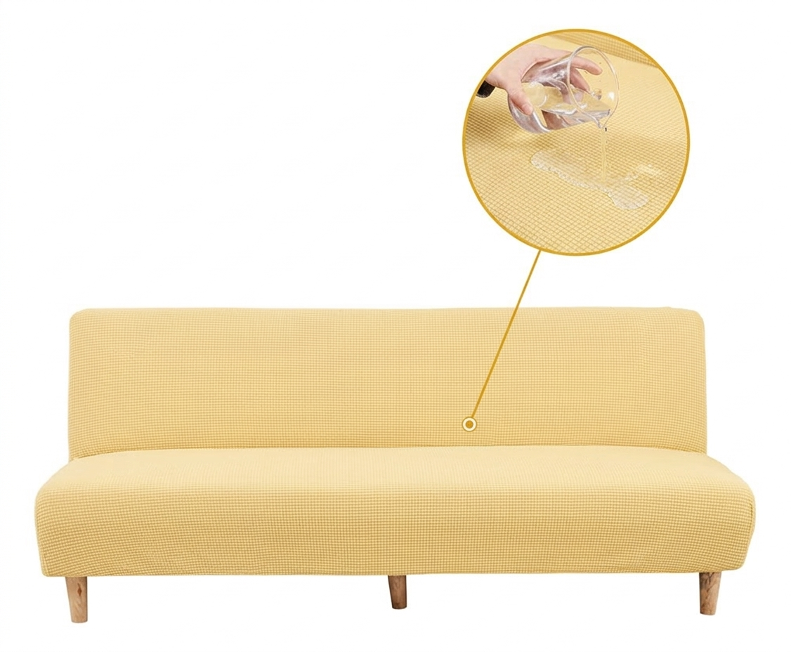 Funda protectora para sofá Amarillo Claro
